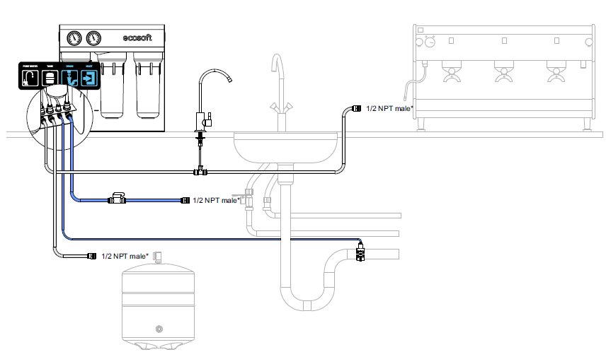 تصفیه آب خانگی ECOSOFT مدل ROBUSTPRO - Image 8