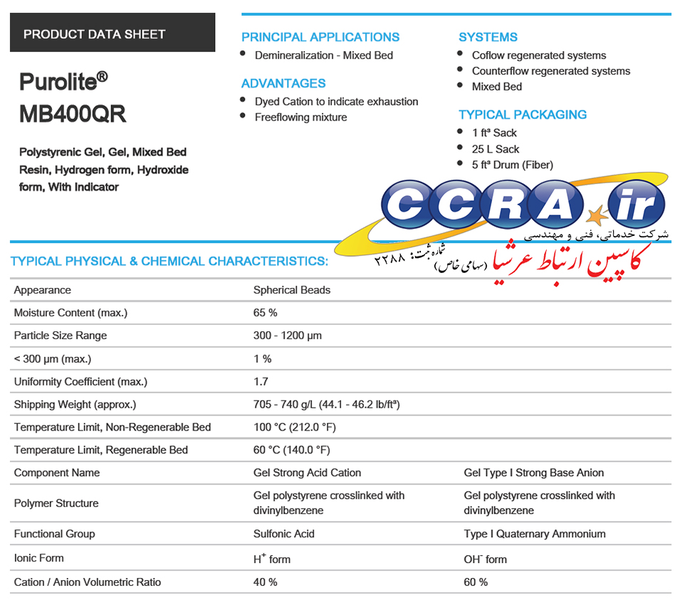 رزین میکس بد مدل MB400QR - Image 3